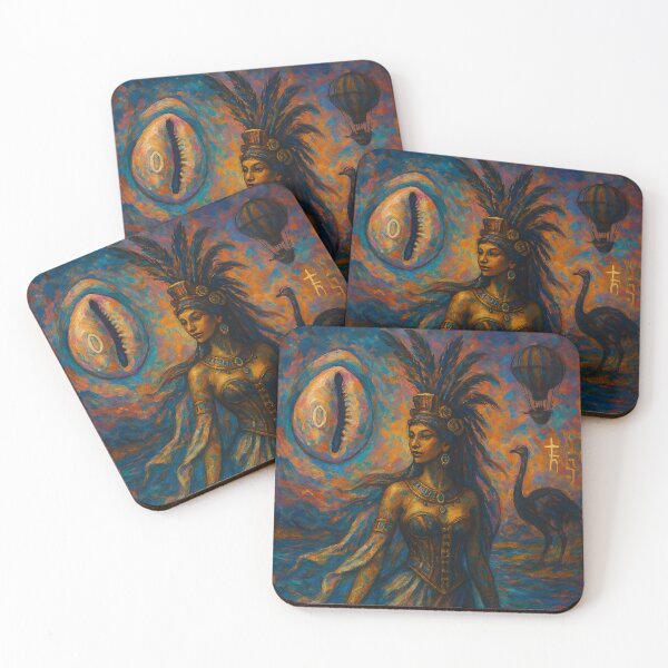 Item preview, Anuket and the Floating Cowry of the Dream Nile designed and sold by VidyoeDesigns67.