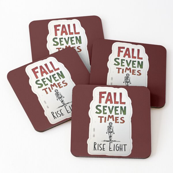 Item preview, Fall Seven Times, Rise Eight | Resilience & Strength designed and sold by nhk999.