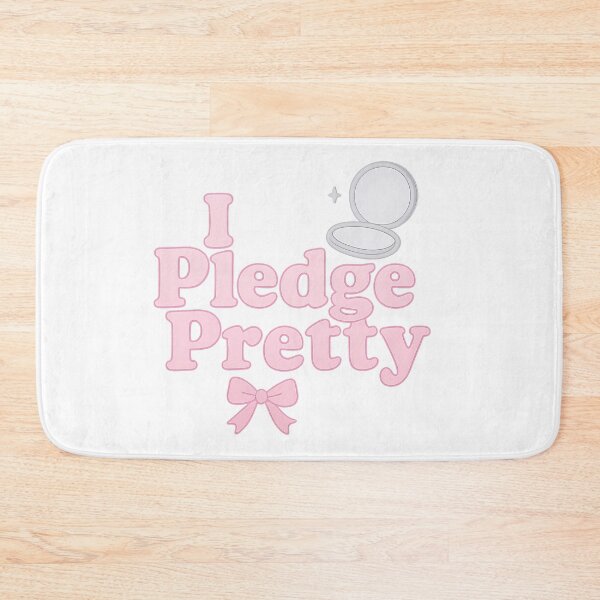 Item preview, I Pledge Pretty - Pink Powder Compact Sorority Design designed and sold by summer-loving.