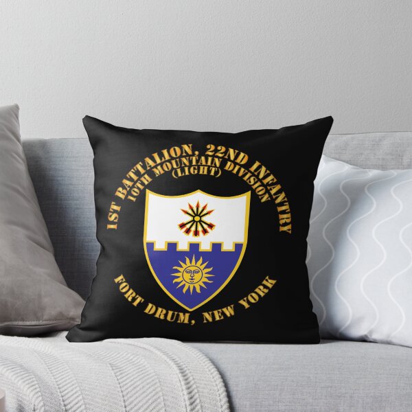 Item preview, Army - 1st Bn 22nd Infantry - 10th MTN Div - Ft Drum NY designed and sold by Military Insignia Products.