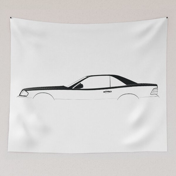 Item preview, SL Hardtop R129 designed and sold by Car Silhouettes.