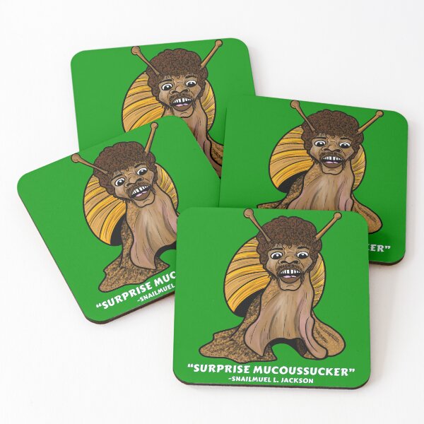Item preview, Surprise Mucoussucker - Snailmuel L. Jackson designed and sold by Kate Miller Illustrator.