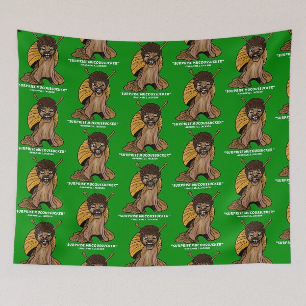 Item preview, Surprise Mucoussucker - Snailmuel L. Jackson designed and sold by Kate Miller Illustrator.