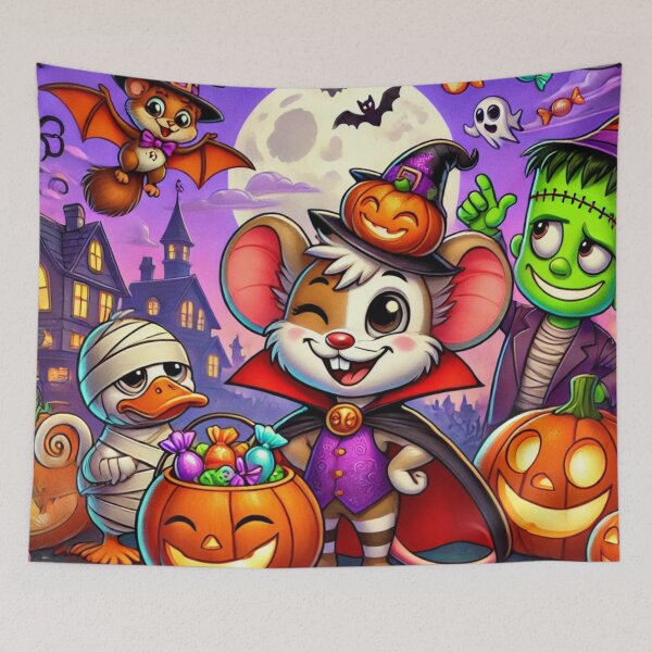 Item preview, Moonlit Trickster Parade designed and sold by Oonward2021.