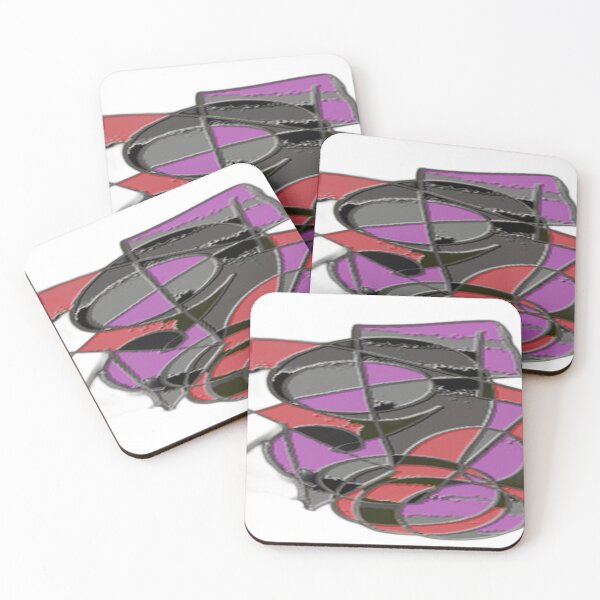 Item preview, Compressed Circles In Colour abstract designed and sold by SmashingDeals.