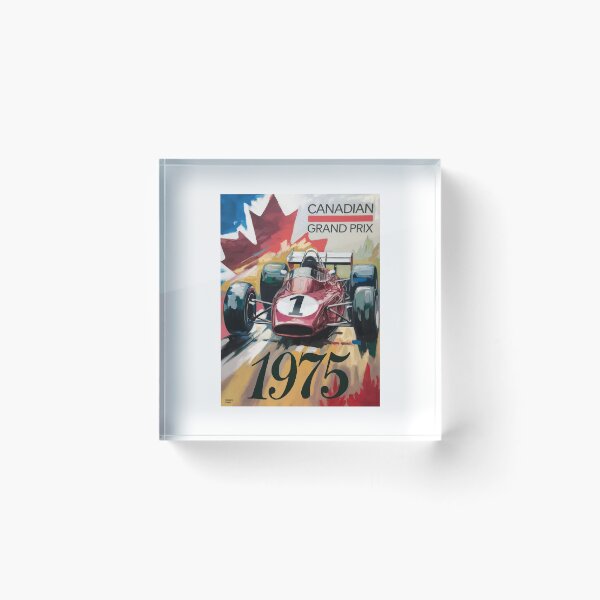 Item preview, 1975 Canadian Grand Prix Automobile Race poster designed and sold by retrographics.