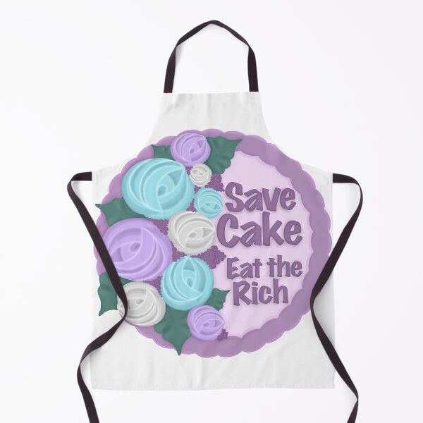 Item preview, Save Cake, Eat the Rich designed and sold by FairyNerdy.