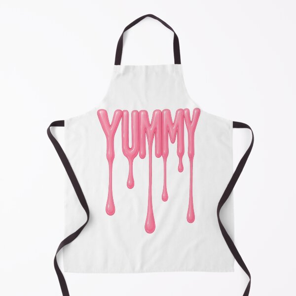 Item preview, YUMMY – Dripping Pink Gloss Aesthetic Text Design designed and sold by lapart.