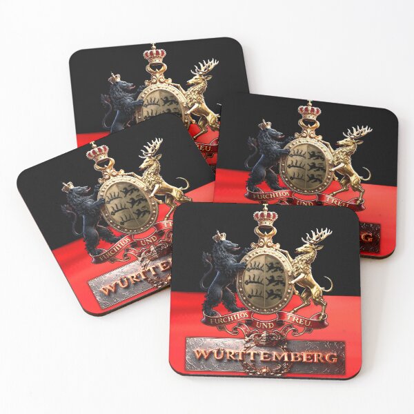 Item preview, Württemberg Coat of Arms designed and sold by Stabile Klamotten.