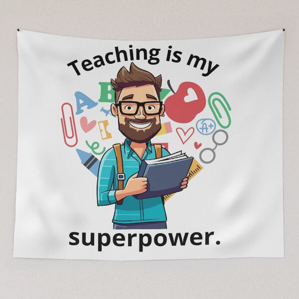 Item preview, Teaching superpower designed and sold by JP--Shop.