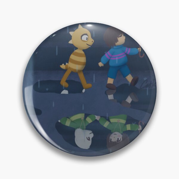 Artikelvorschau, Undertale Umbrella Room Chara und Asriel Reflection entworfen und verkauft von Cait--Rose.