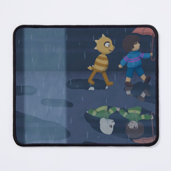 Item preview, Undertale Umbrella Room Chara and Asriel Reflection  designed and sold by Cait--Rose.