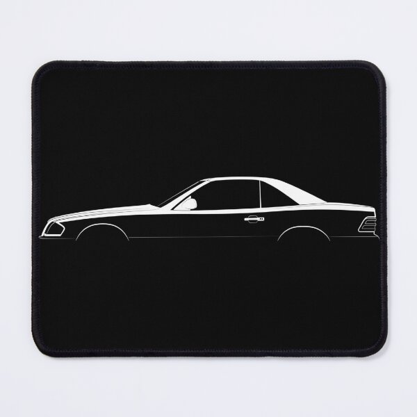 Item preview, SL Hardtop R129 (White) designed and sold by Car Silhouettes.
