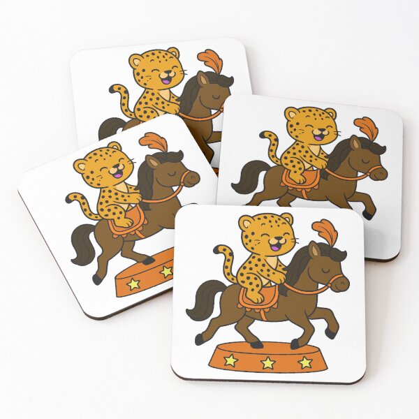 Item preview, Circus Pony Cheetah - Brown - Orange designed and sold by AngelMiette.