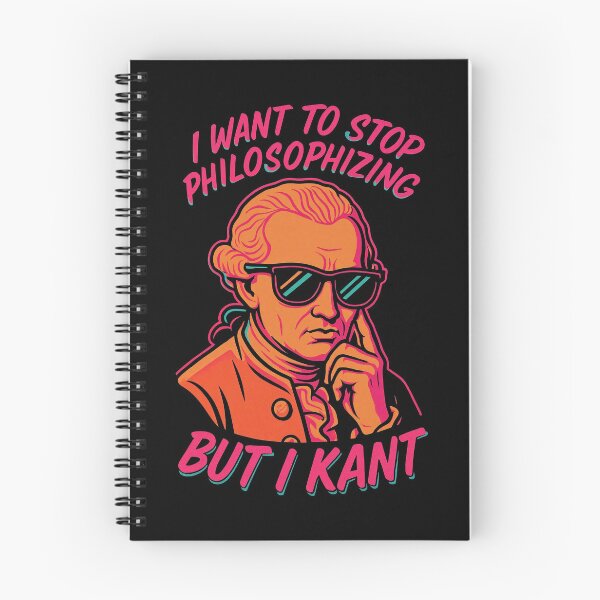 Item preview, I Want to Stop Philosophizing But I Kant Funny Kant Design	 designed and sold by Victor Shadehorn.
