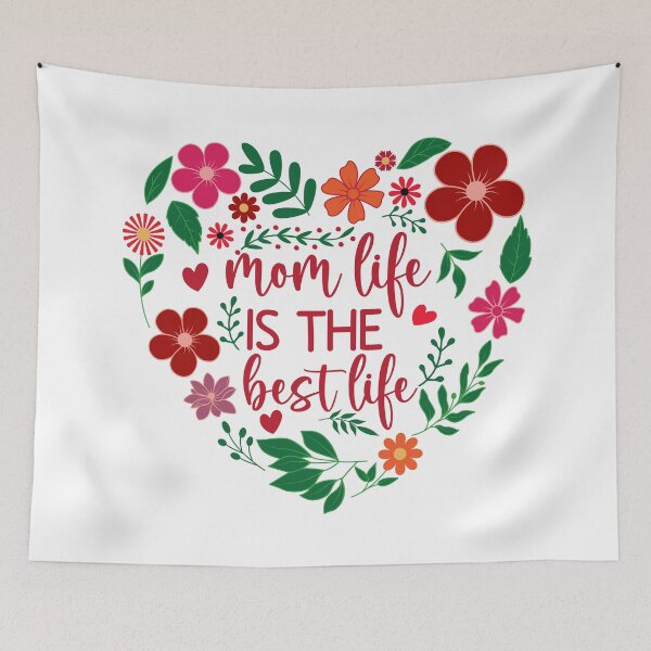 Item preview, flowers heart draw | colorful mom heart designed and sold by PnrArtDesign.