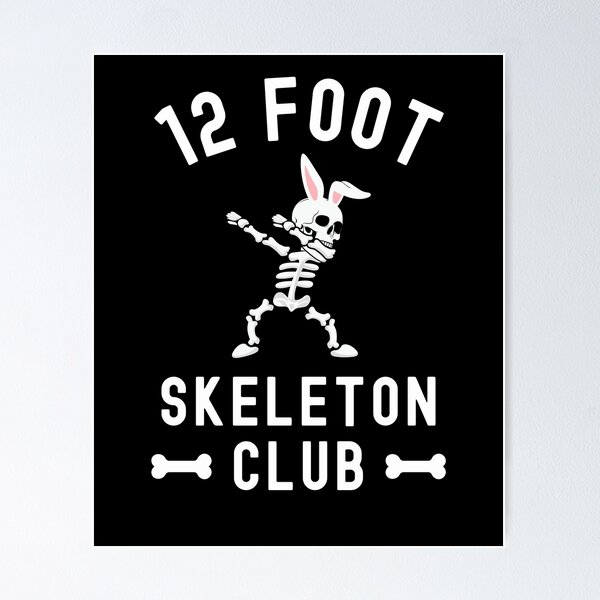 Item preview, 12 foot Skeleton Club glasses Giant Skelly cool Easter designed and sold by snowry.