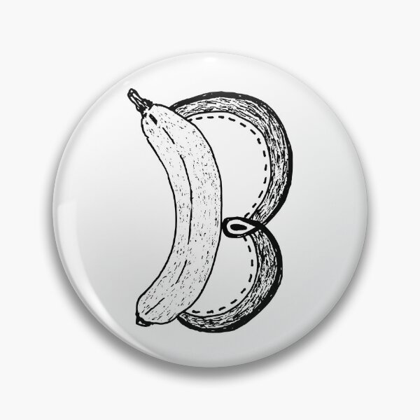 Item preview, Capital Letter B Doodle Art Drawing designed and sold by ArtNoveltee.