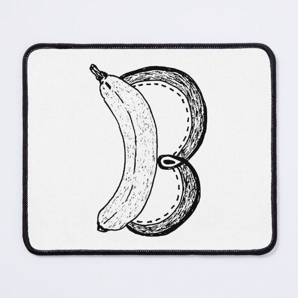 Item preview, Capital Letter B Doodle Art Drawing designed and sold by ArtNoveltee.
