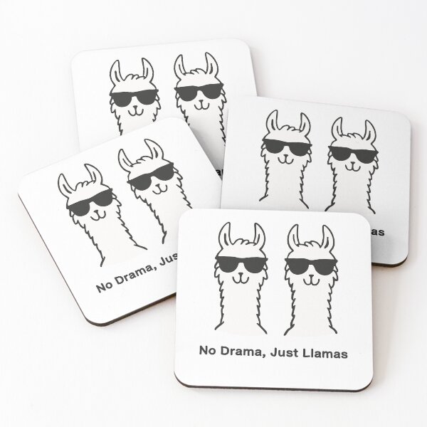 Item preview,  Cool Twin Llamas – Funny Matching Sunglasses Design designed and sold by Tienstoicom.