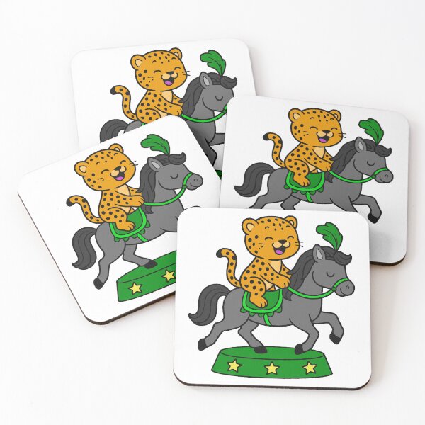Item preview, Circus Pony Cheetah - Grey - Dark Green designed and sold by AngelMiette.
