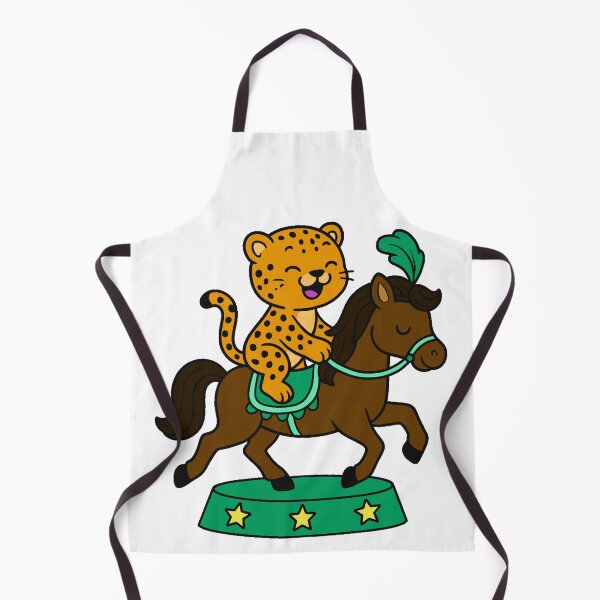 Item preview, Circus Pony Cheetah - Brown - Teal designed and sold by AngelMiette.