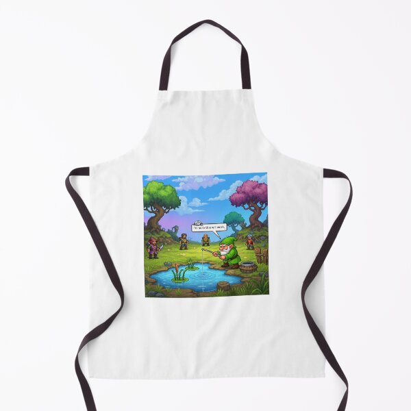 Item preview, Pixel Dwarves Fishing | Retro Fantasy RPG Scene designed and sold by VariedViews.