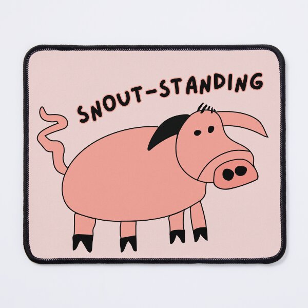 Item preview, Snout-standing Gloria the Pig by Everything Eli designed and sold by EverythingEli.
