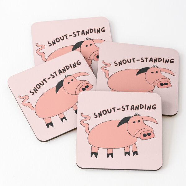 Item preview, Snout-standing Gloria the Pig by Everything Eli designed and sold by EverythingEli.