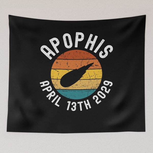 Item preview, Apophis 99942 Asteroid Retro Vintage April 13th 2029 comet designed and sold by snowry.