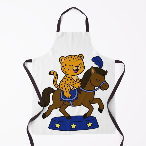 Item preview, Circus Pony Cheetah - Brown - Dark Blue designed and sold by AngelMiette.