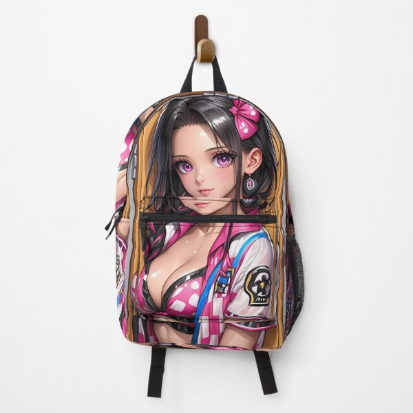 Item preview, Nezuko Kamado Demon Slayer Anime Locker Room Pink Ribbon Glow designed and sold by juniorcastros.