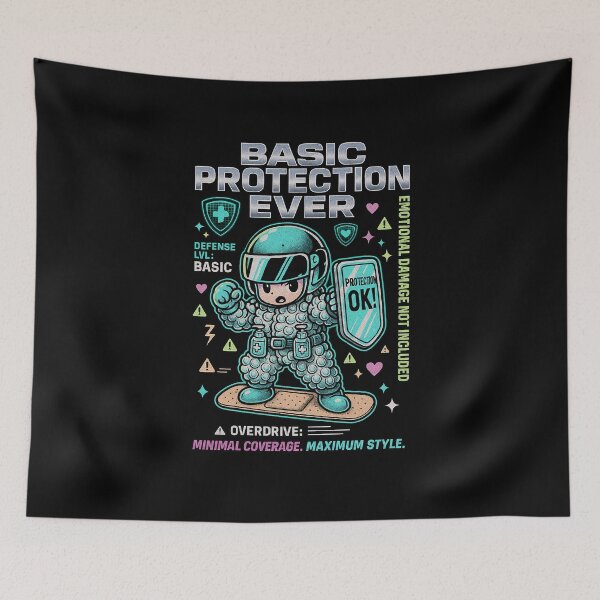 Item preview, Basic Protection Ever – Chaotic Streetwear Statement designed and sold by Living Warrior Designs.