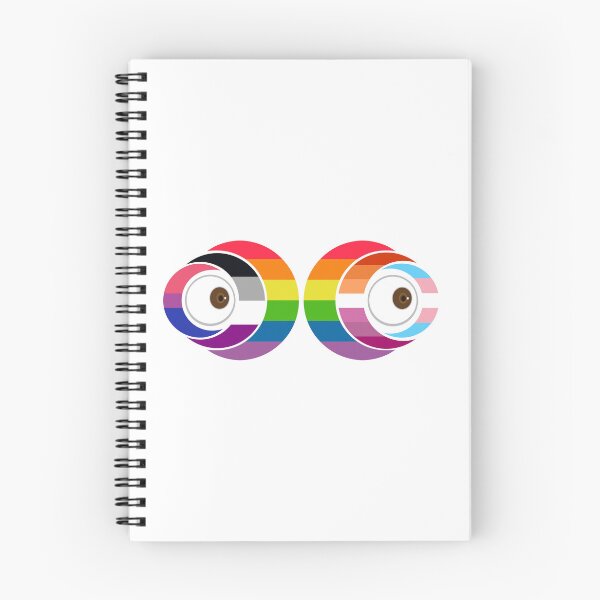 Item preview, Seeing Pride: Intersecting Identities LGBTQ+ Eyes Sticker designed and sold by dickensign.