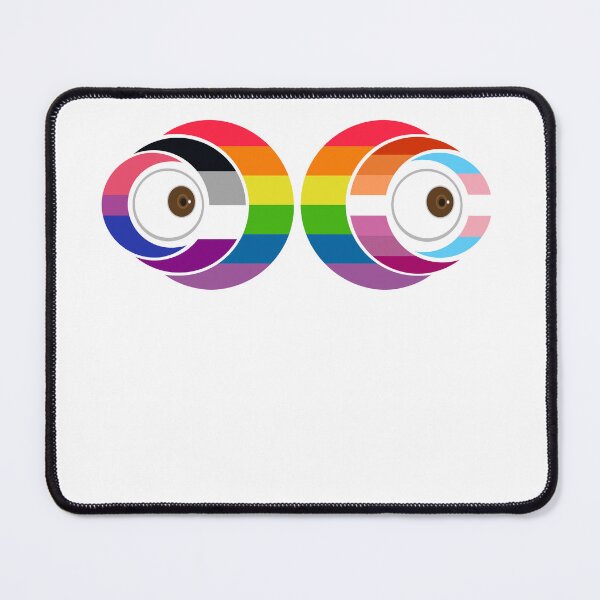 Item preview, Seeing Pride: Intersecting Identities LGBTQ+ Eyes Sticker designed and sold by dickensign.
