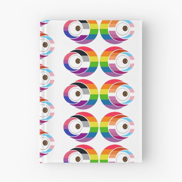 Item preview, Seeing Pride: Intersecting Identities LGBTQ+ Eyes Sticker designed and sold by dickensign.
