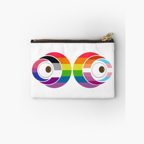 Item preview, Seeing Pride: Intersecting Identities LGBTQ+ Eyes Sticker designed and sold by dickensign.