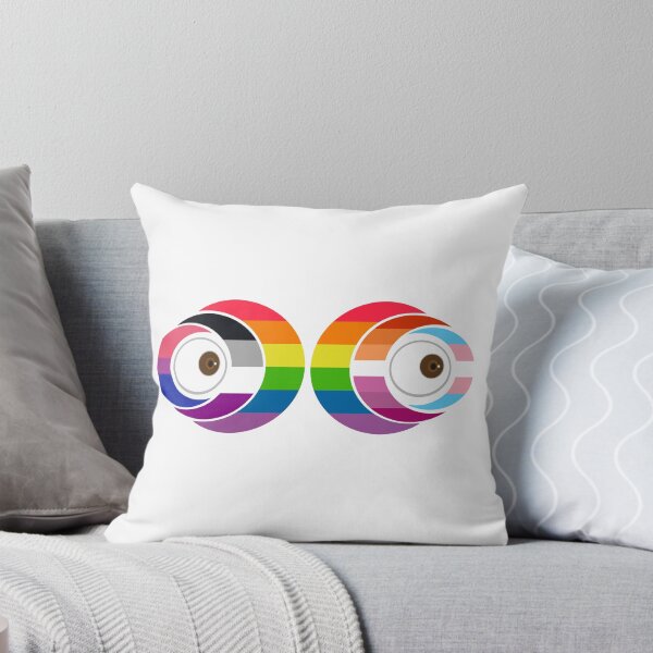 Item preview, Seeing Pride: Intersecting Identities LGBTQ+ Eyes Sticker designed and sold by dickensign.