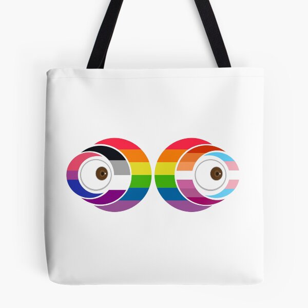 Item preview, Seeing Pride: Intersecting Identities LGBTQ+ Eyes Sticker designed and sold by dickensign.