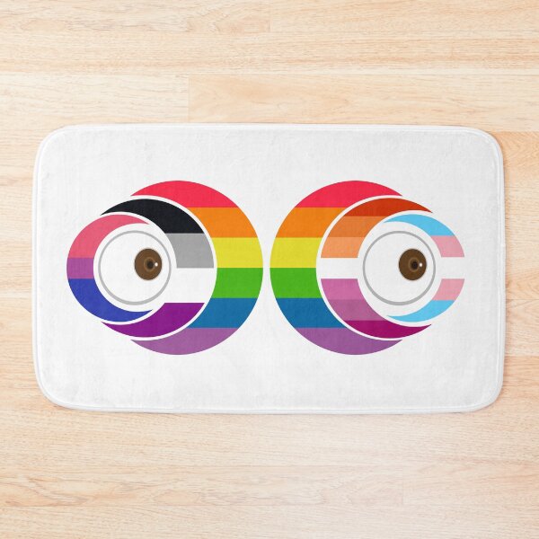 Item preview, Seeing Pride: Intersecting Identities LGBTQ+ Eyes Sticker designed and sold by dickensign.