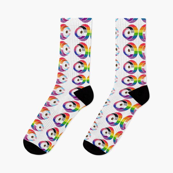 Item preview, Seeing Pride: Intersecting Identities LGBTQ+ Eyes Sticker designed and sold by dickensign.