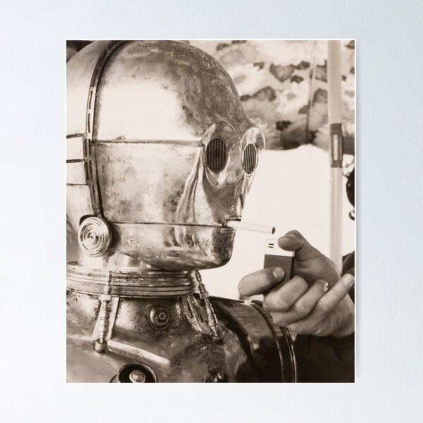Item preview, C3po smoking designed and sold by LUNAEBAND.
