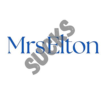 Artwork thumbnail, Mrs Elton Sucks by AmateurAusten