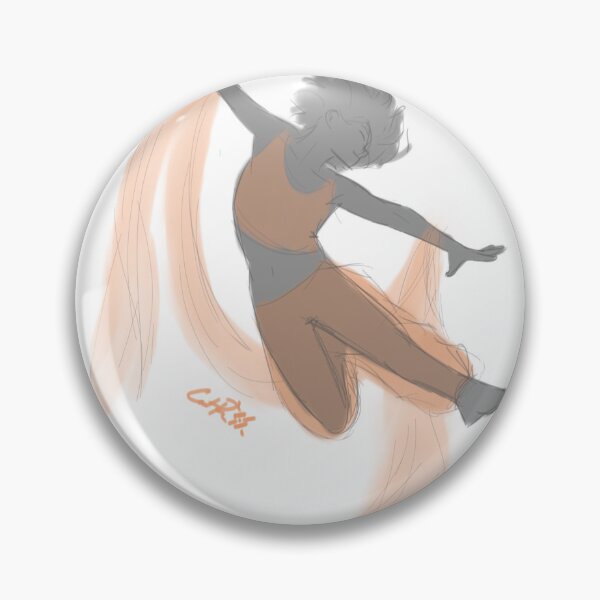 Item preview, Colorful Dancer Figure Drawing Orange  designed and sold by Cait--Rose.