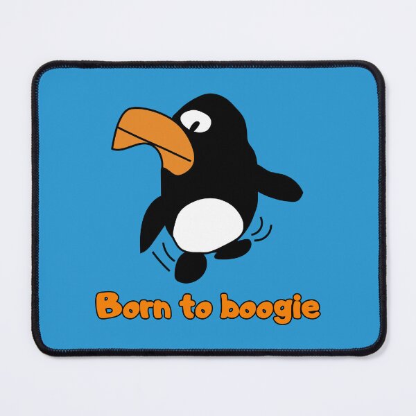 Item preview, "Born to boogie" Dancing Penguin by Everything Eli designed and sold by EverythingEli.