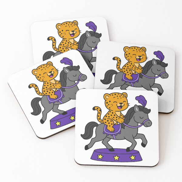 Item preview, Circus Pony Cheetah - Grey - Purple designed and sold by AngelMiette.