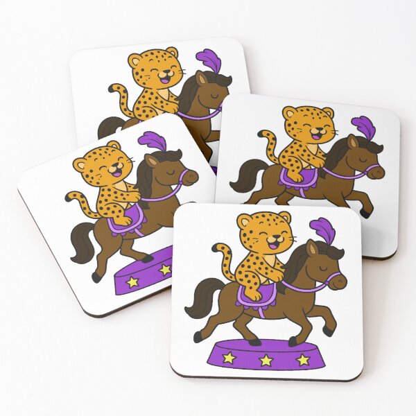Item preview, Circus Pony Cheetah - Brown - Violet designed and sold by AngelMiette.