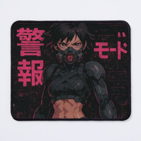 Item preview, Cyberpunk Anime Girl – Tactical Alert Mode designed and sold by Hirvipelto.