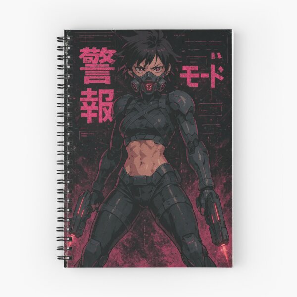 Item preview, Cyberpunk Anime Girl – Tactical Alert Mode designed and sold by Hirvipelto.