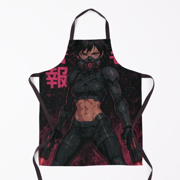 Item preview, Cyberpunk Anime Girl – Tactical Alert Mode designed and sold by Hirvipelto.